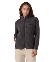 Alternative view of Women's Retro Pile Fleece Jacket