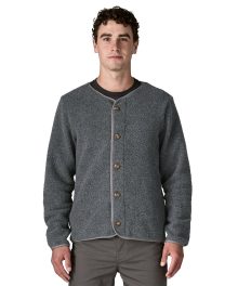 Alternative view of Men's Reclaimed Fleece Cardigan