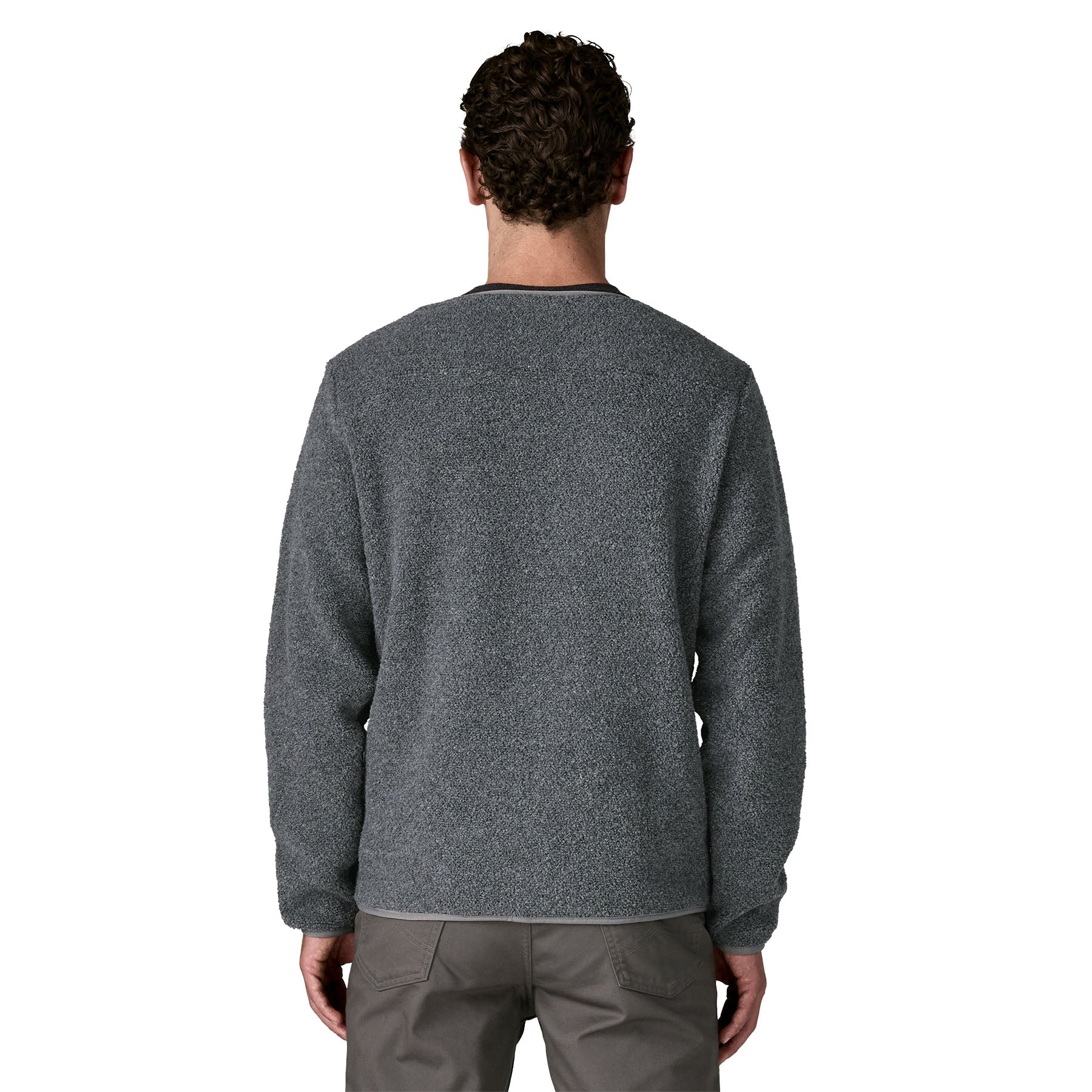 Men's Reclaimed Fleece Cardigan - Image 3
