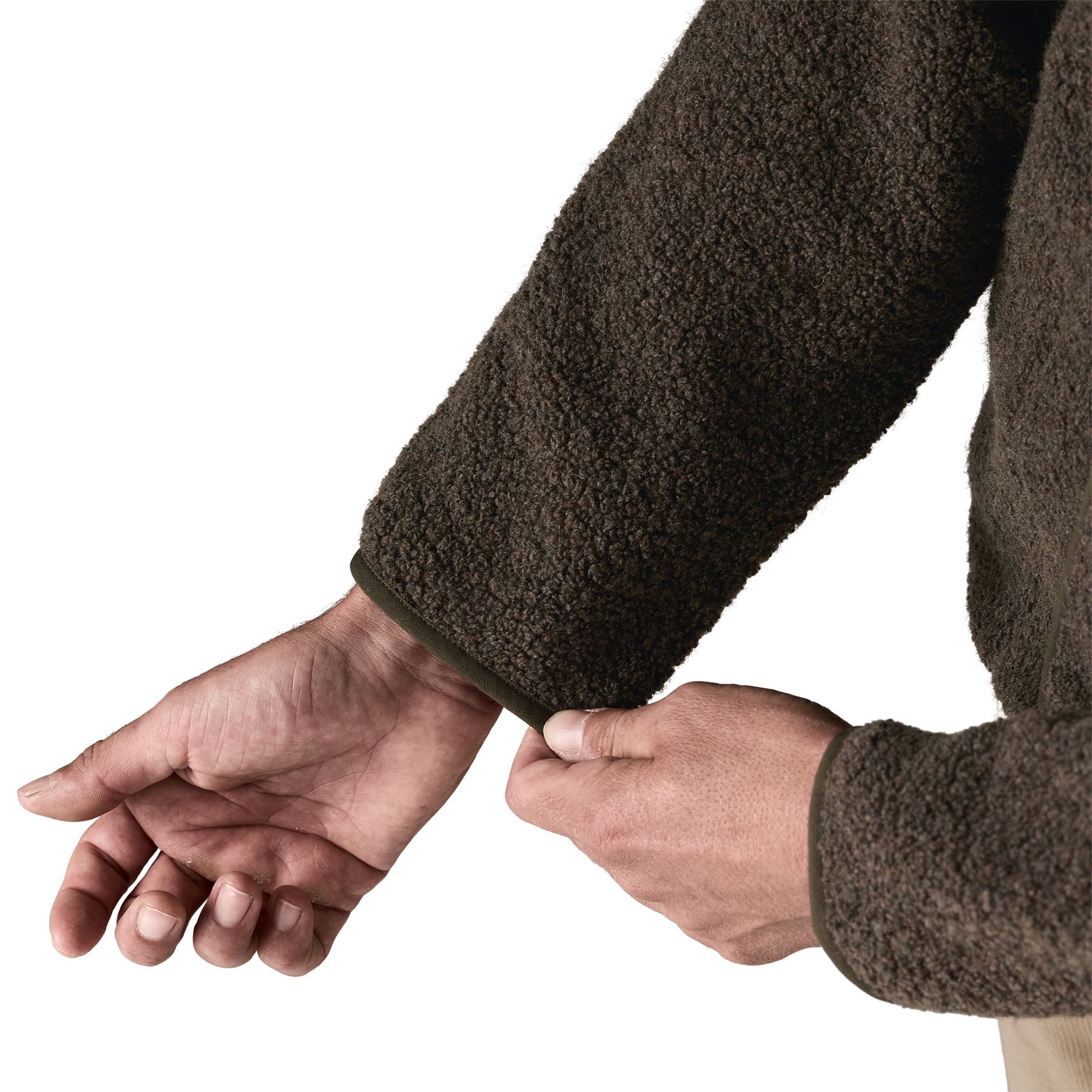 Men's Reclaimed Fleece Cardigan - Image 6