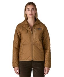 Alternative view of Women's Diamond Quilted Bomber Hoody