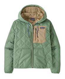 Women's Diamond Quilted Bomber Hoody