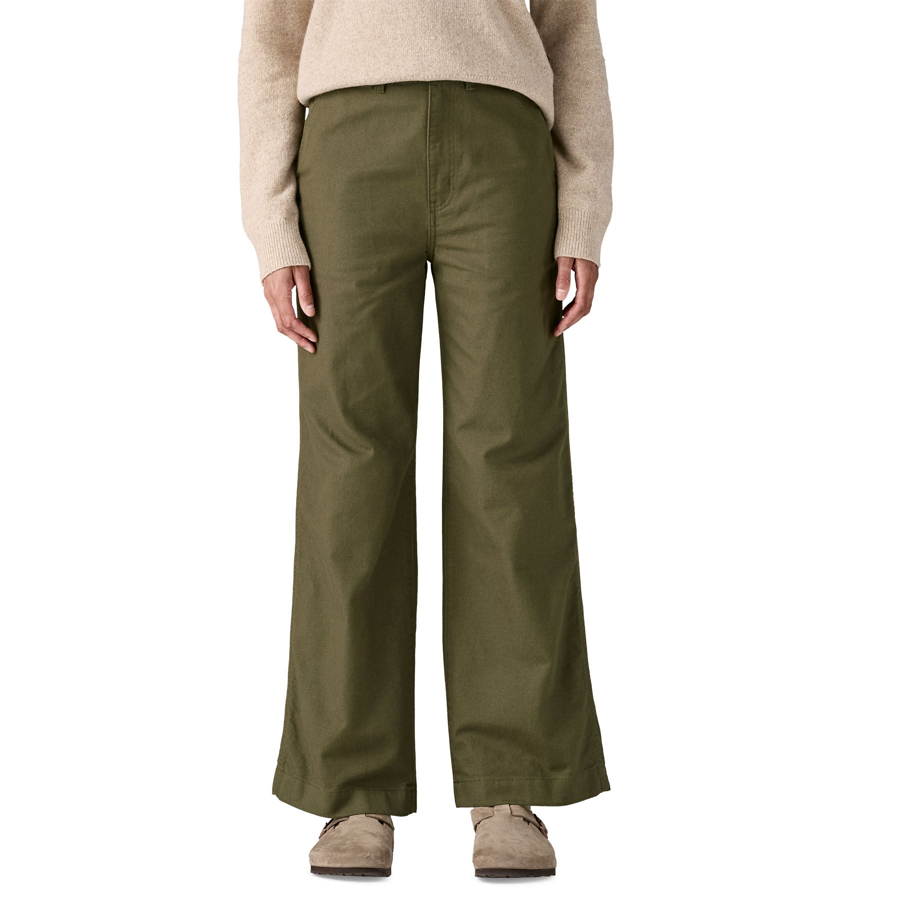 Women's Point Reyes Canvas Wide-Leg Pants - Image 2