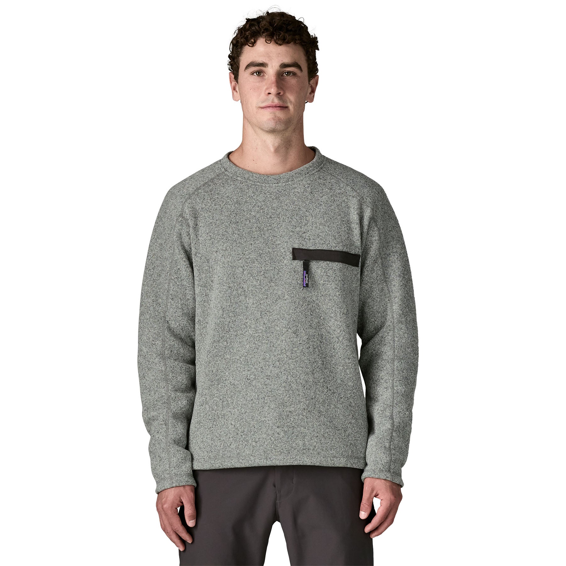 Men's Better Sweater® Fleece Crewneck - Image 2