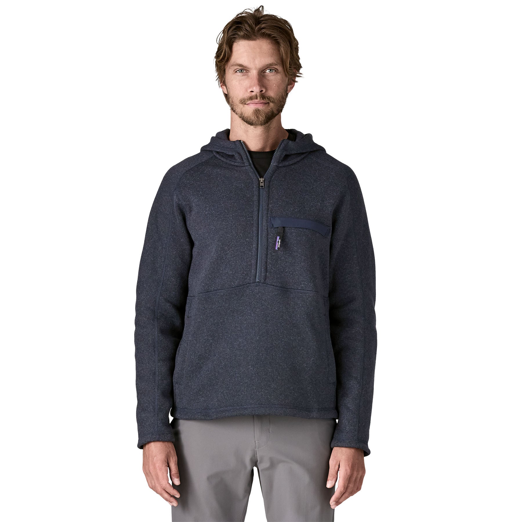 Men's Better Sweater® 1/2-Zip Fleece Pullover - Image 2