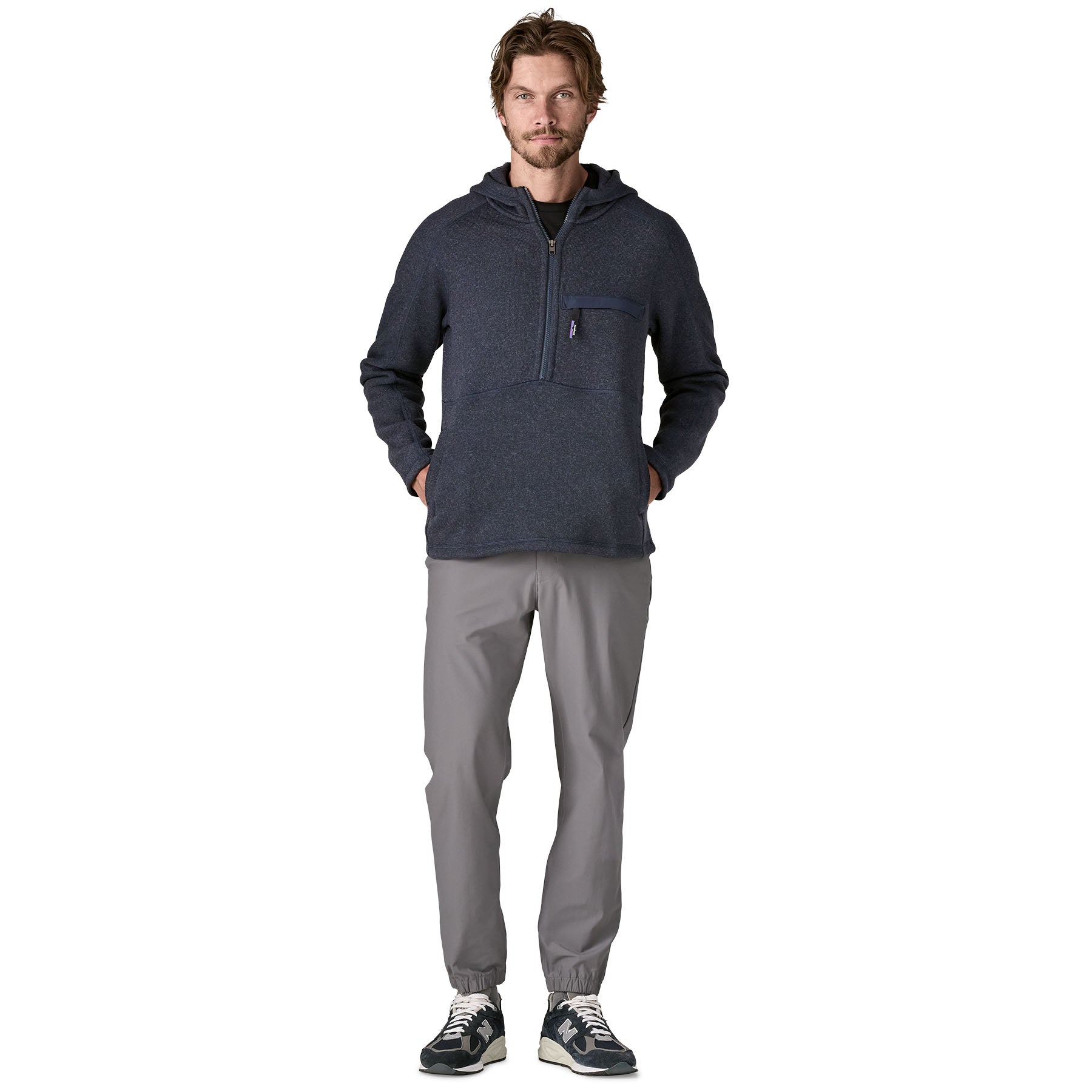 Men's Better Sweater® 1/2-Zip Fleece Pullover - Image 4