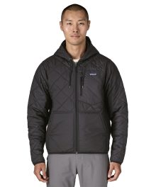 Alternative view of Men's Diamond Quilted Bomber Hoody