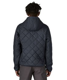 Alternative view of Men's Diamond Quilted Bomber Hoody