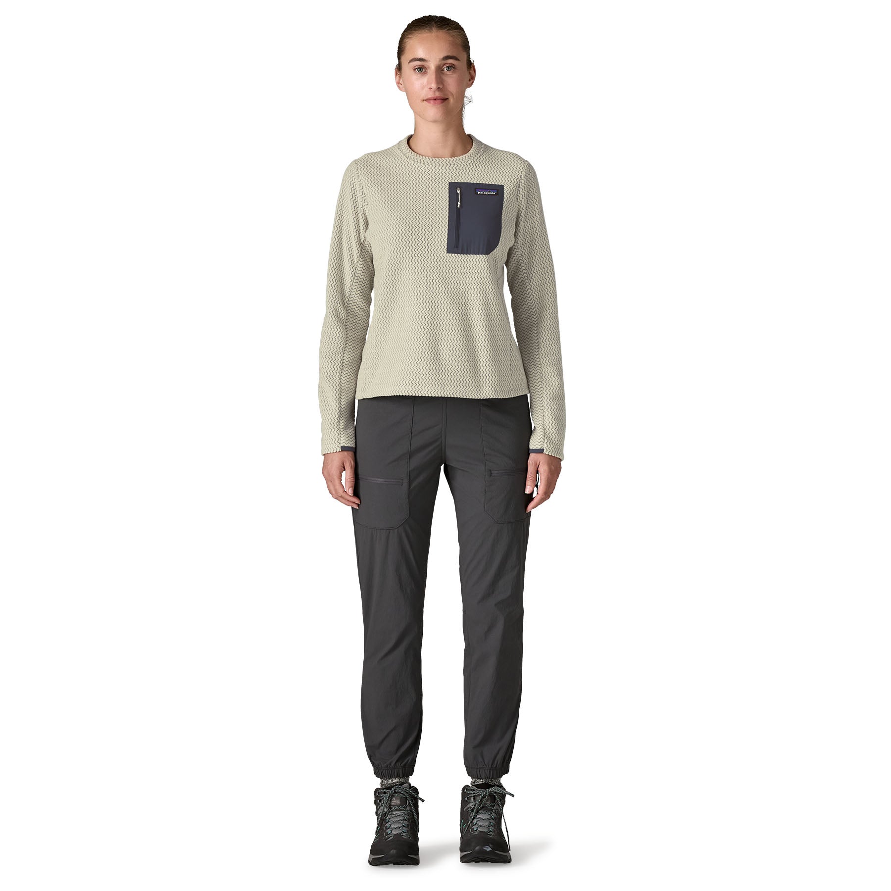 Women's R1® Air Fleece Crewneck - Image 4