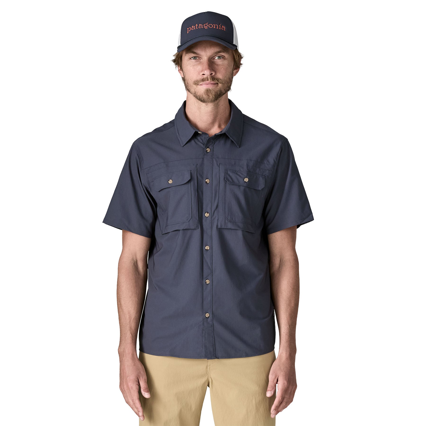 Men's Short-Sleeved Self-Guided Sun Shirt - Image 2