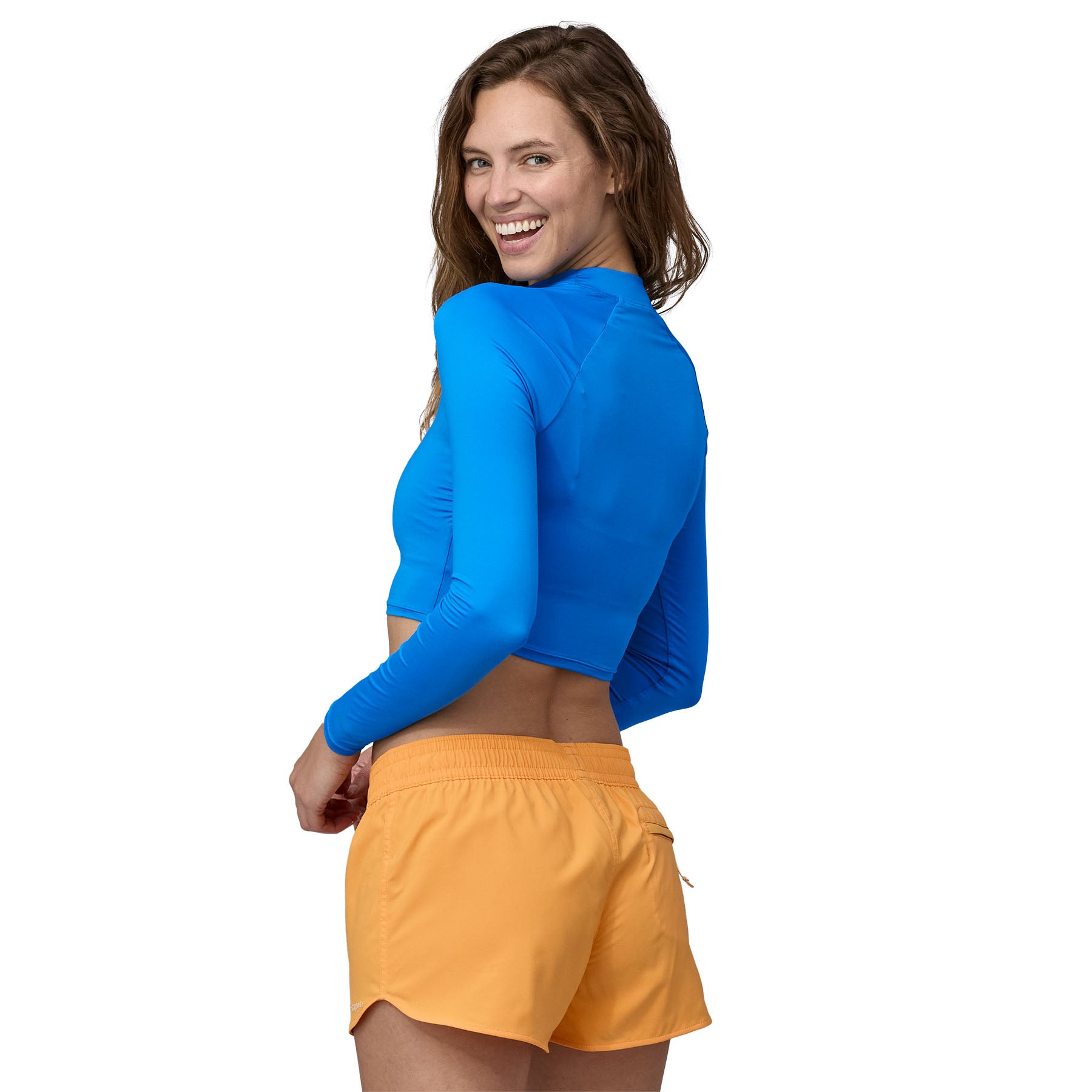 Women's Swell Seeker Cropped Rashguard - Image 3