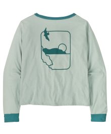 Women's Long-Sleeved Swell Drifter Easy-Cut Organic T-Shirt