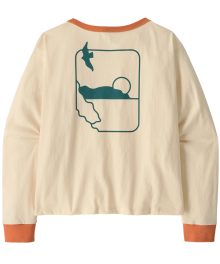 Women's Long-Sleeved Swell Drifter Easy-Cut Organic T-Shirt