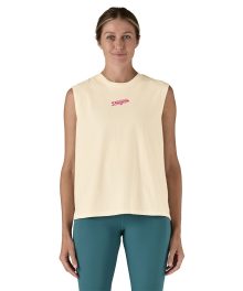 Alternative view of Women's Glider Type Boxy Organic Tank