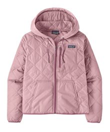 Women's Diamond Quilted Bomber Hoody