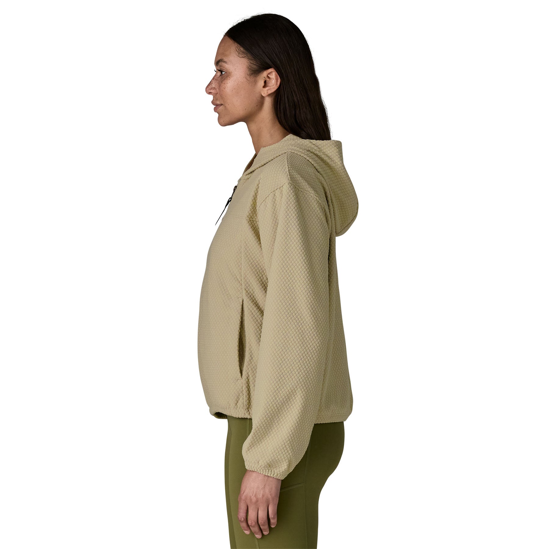 Women's Textured Fleece Hoody - Image 4