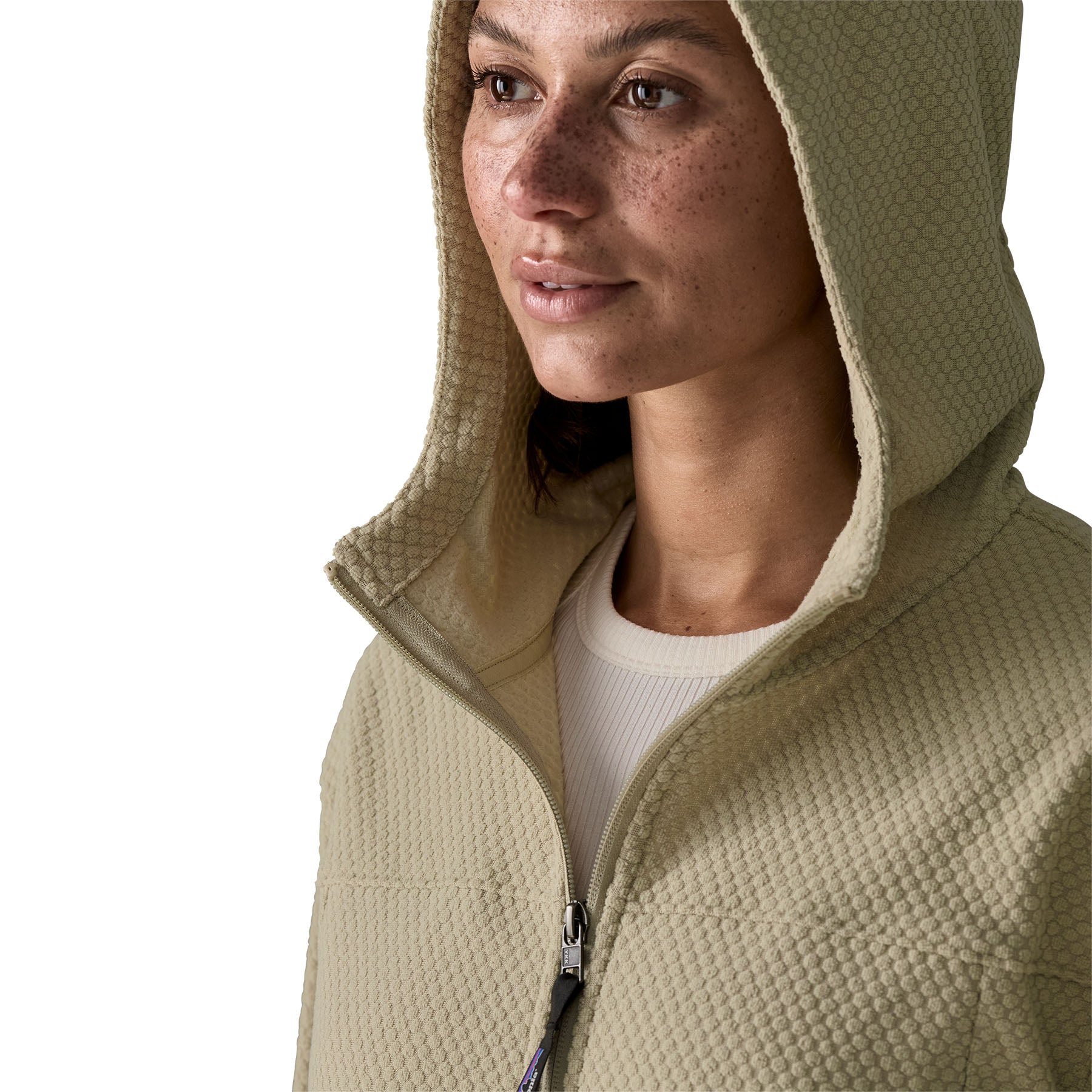 Women's Textured Fleece Hoody - Image 7