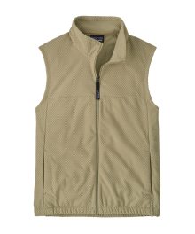 Men's Textured Fleece Vest