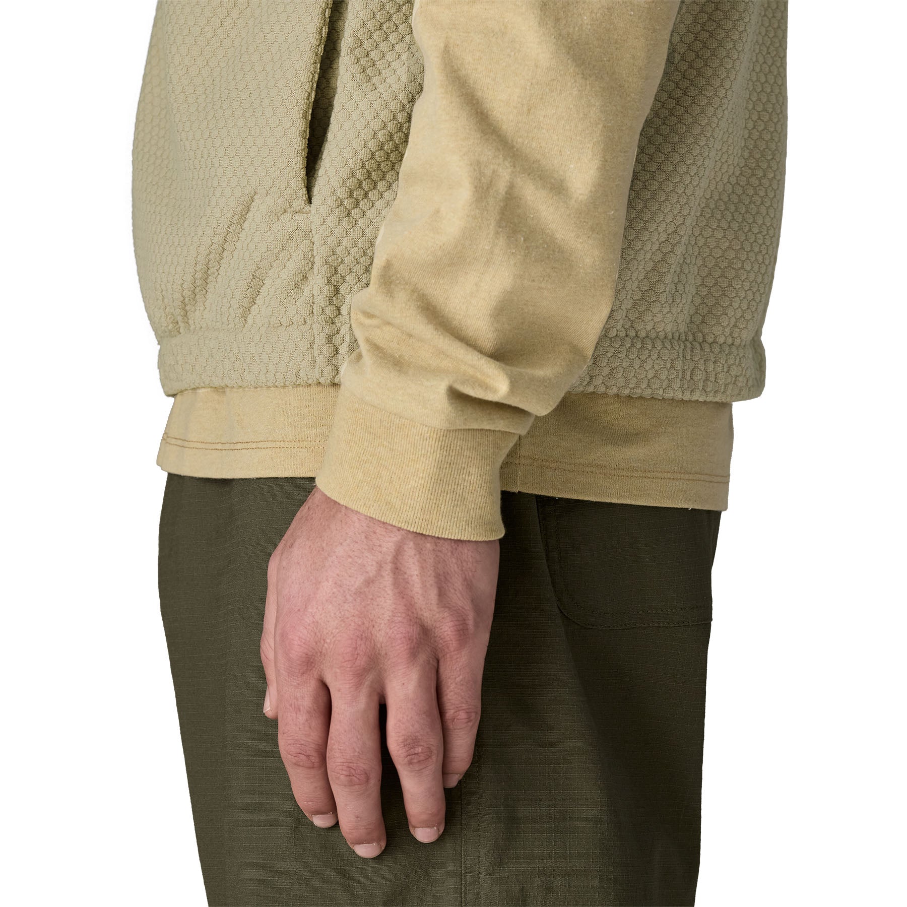 Men's Textured Fleece Vest - Image 7
