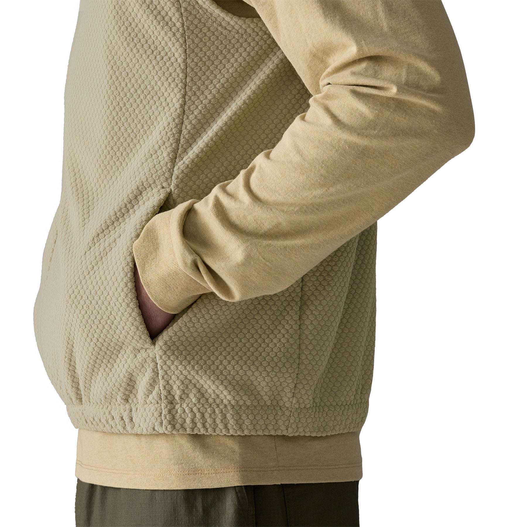 Men's Textured Fleece Vest - Image 8