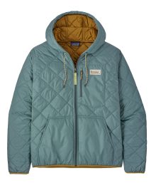 Men's Diamond Quilted Bomber Hoody