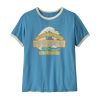 Women's Great Waves Ringer Tee