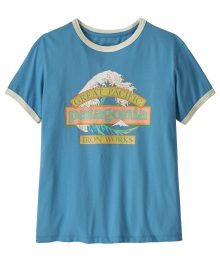 Women's Great Waves Ringer Tee