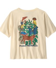 Alternative view of Women's Protect Rainforests Easy-Cut T-Shirt