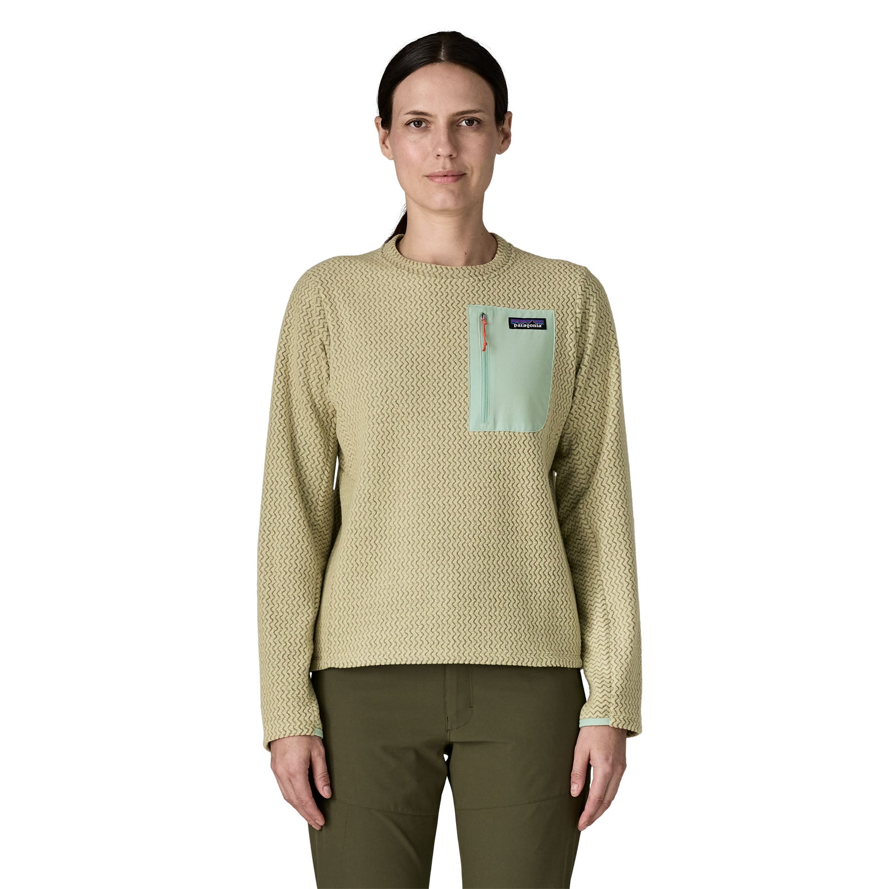 Women's R1® Air Fleece Crewneck - Image 2