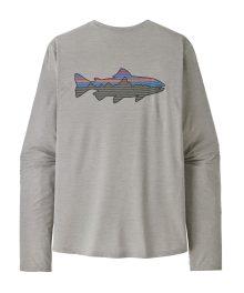 Alternative view of Men's Long-Sleeved Capilene® Cool Sun Shirt - Fitz Roy Trout