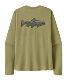 Men's Long-Sleeved Capilene® Cool Sun Shirt - Fitz Roy Trout
