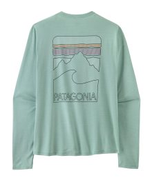 Alternative view of Men's Long-Sleeved Capilene® Cool Sun Shirt - Peak Visions
