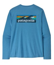 Alternative view of Men's Long-Sleeved Capilene® Cool Daily Shirt - Boardshort Logo