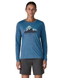 Alternative view of Women's Long-Sleeved Capilene? Cool Daily Shirt - Fitz Roy Nimbus
