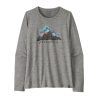 Women's Long-Sleeved Capilene? Cool Daily Shirt - Fitz Roy Nimbus