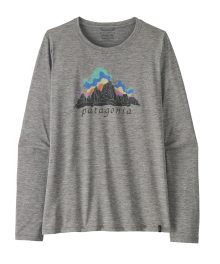 Women's Long-Sleeved Capilene? Cool Daily Shirt - Fitz Roy Nimbus