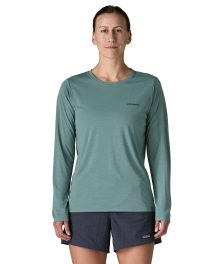 Alternative view of Women's Long-Sleeved Capilene® Cool Daily Shirt - Boardshort Logo