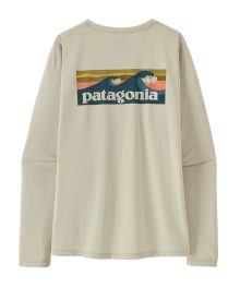 Alternative view of Women's Long-Sleeved Capilene® Cool Daily Shirt - Boardshort Logo