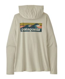 Alternative view of Women's Capilene® Cool Daily Hoody - Boardshort Logo