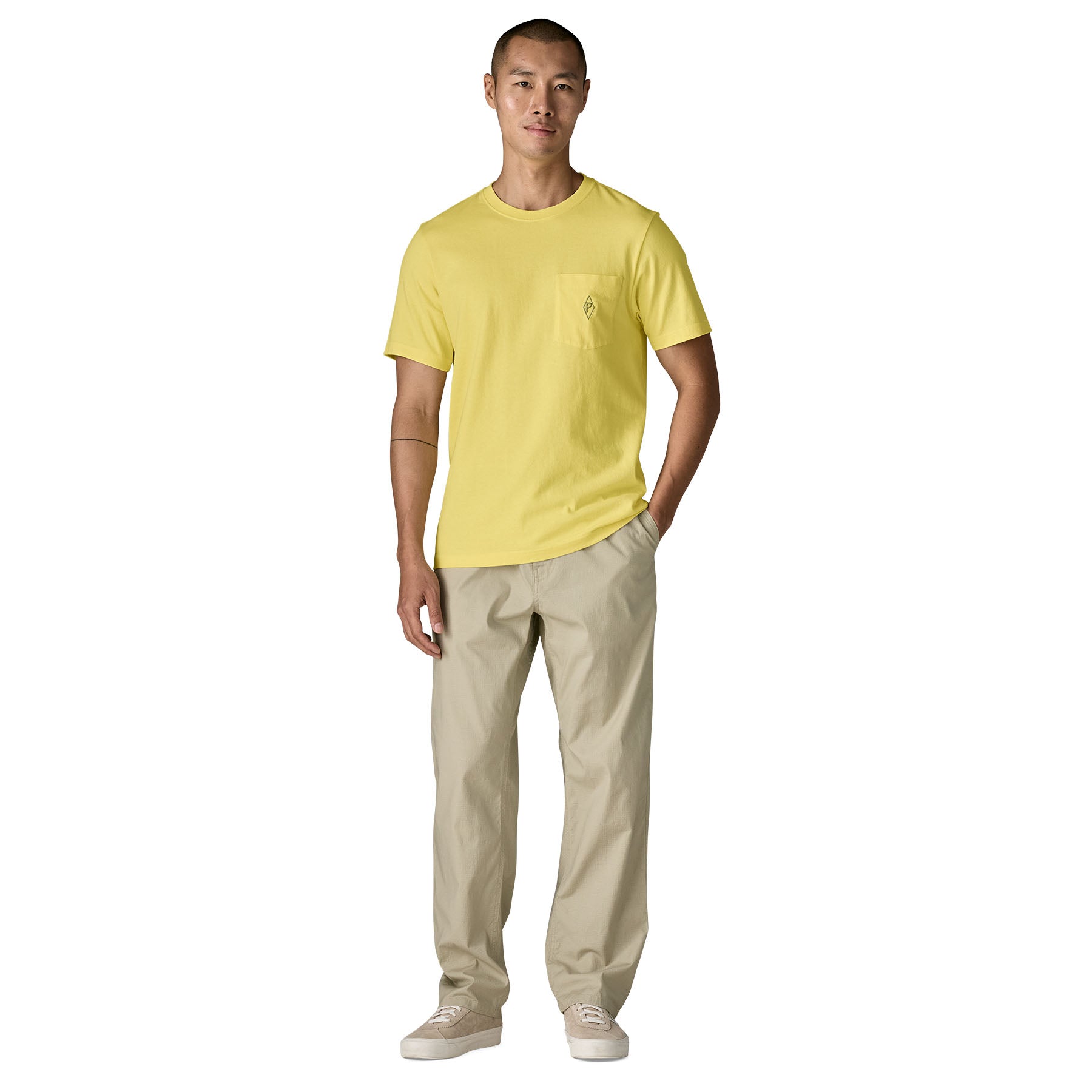 Men's Midweight Water People Mark Pocket Tee - Image 4